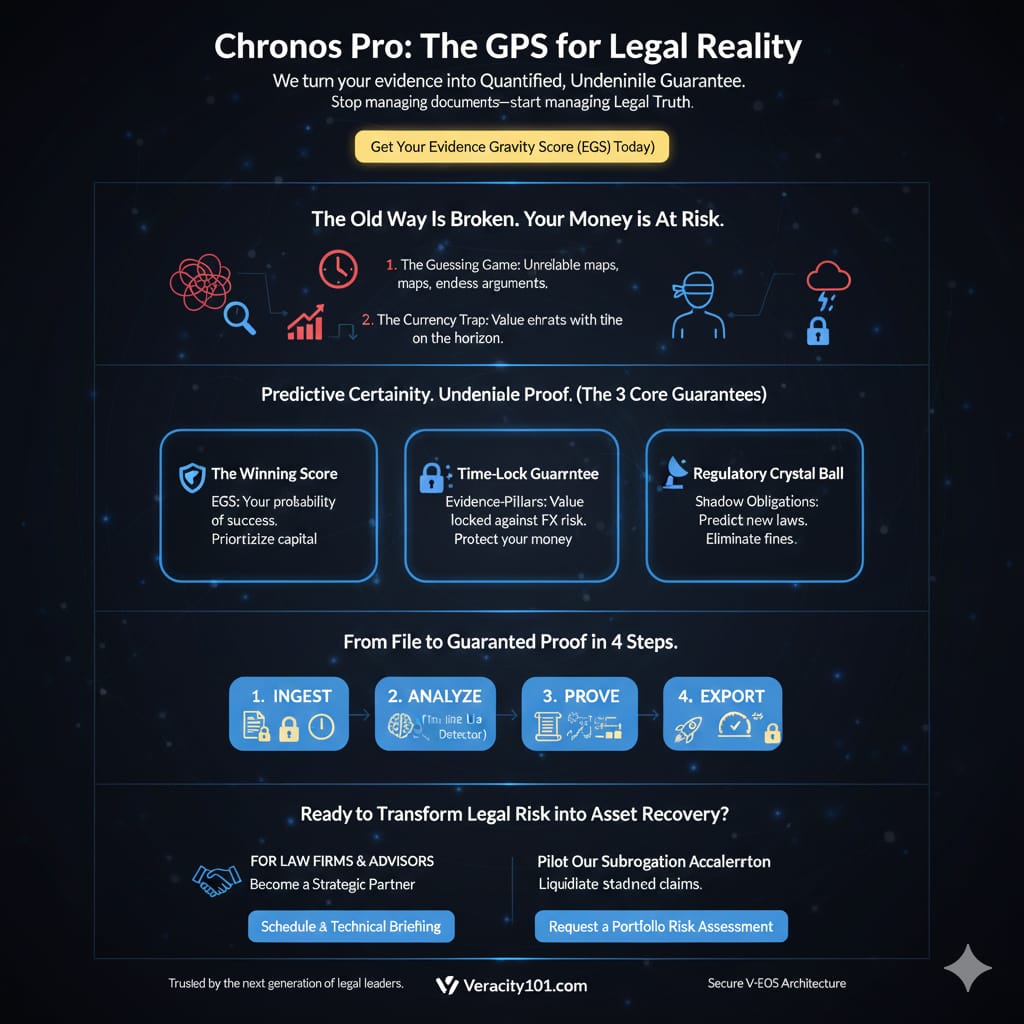 Chronos Pro GPS for Legal Reality infographic